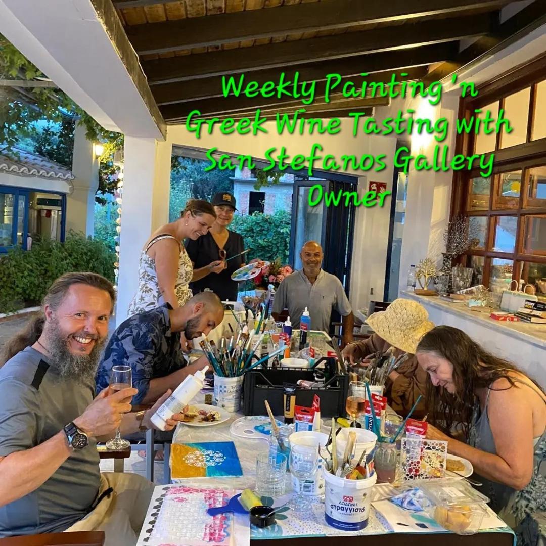 Sunsea Wellness Resort Agios Stefanos Avliotes  Exteriör bild